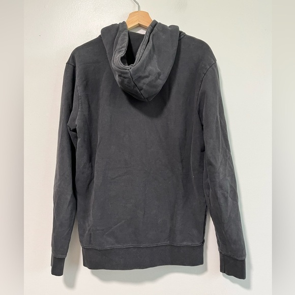 Anerkjendt Men’s Black-Brown Embroidered Graphic Hoodie - Size M - Picture 8 of 9